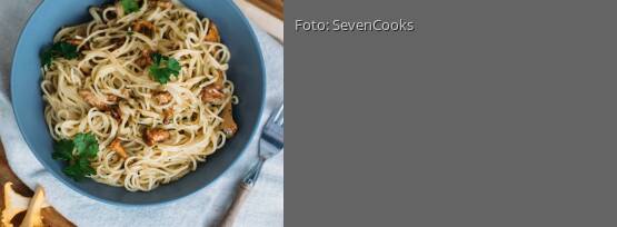 Rezeptbild für "Pasta mit Pfifferlingen"
