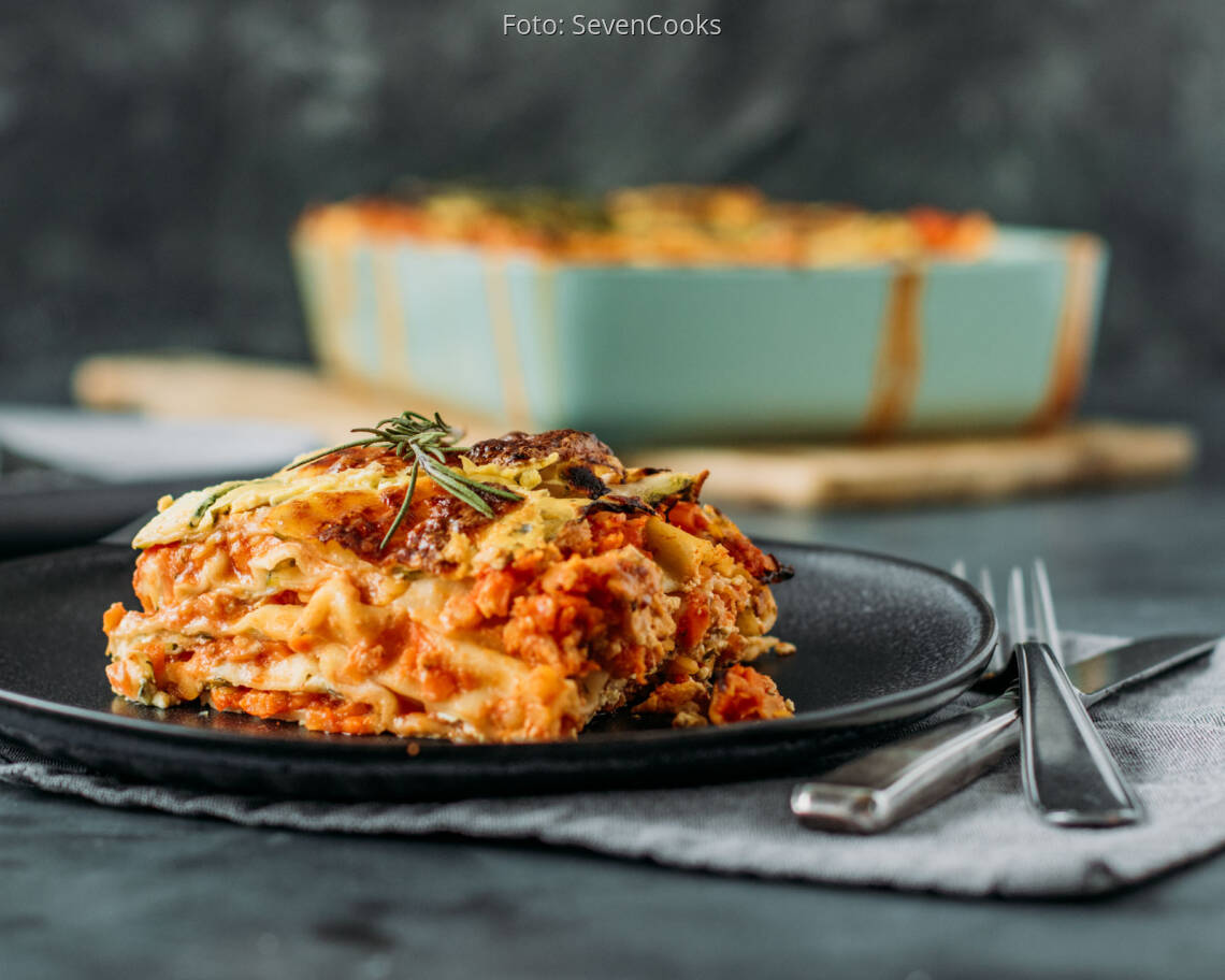 Vegetarisches Rezept: Linsen-Lasagne 1