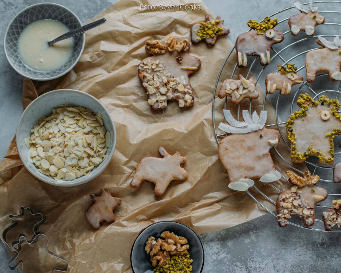 Vegetarisches Rezept: Mandel-Butterplätzchen