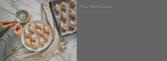 Rezeptbild für "Mandel-Marzipan-Rauten"