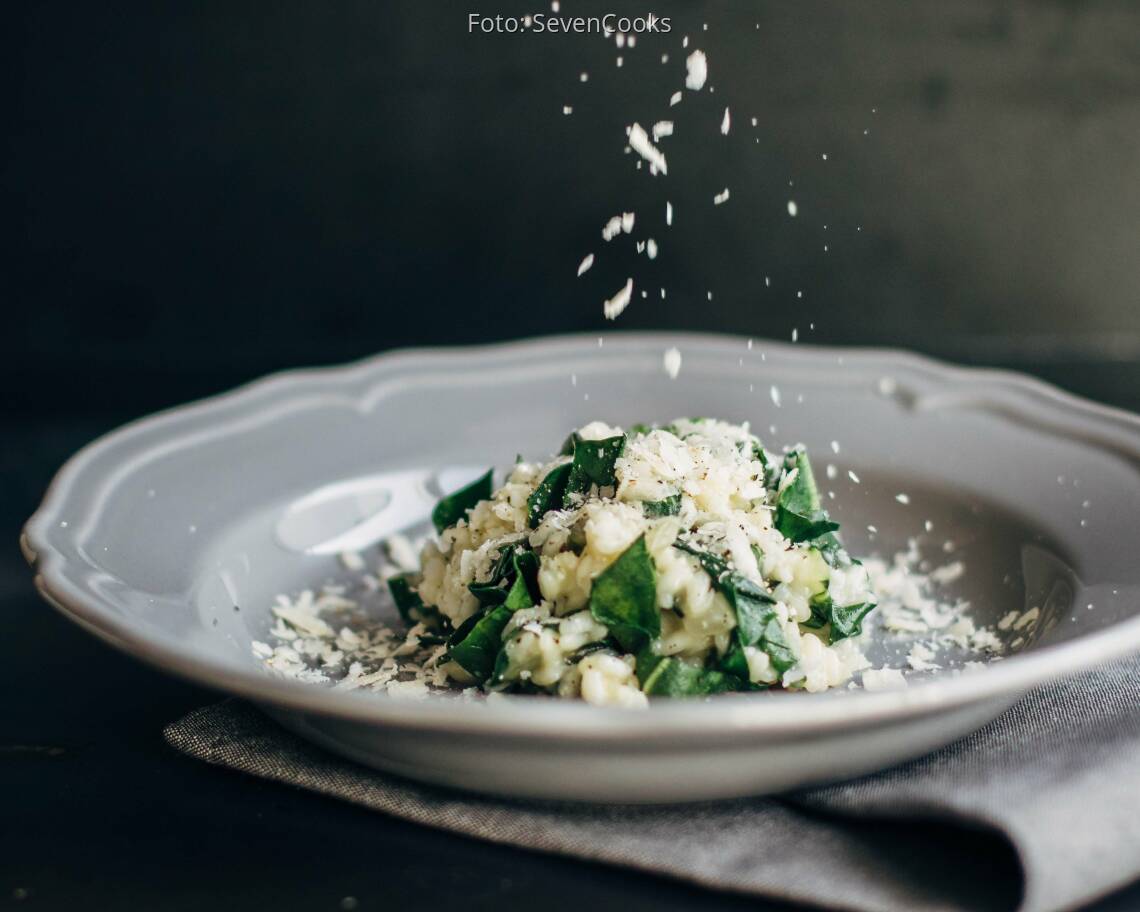 Vegetarisches Rezept: Mangold-Risotto