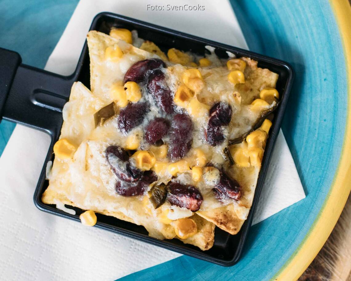 Vegetarisches Rezept: Mexikanisches-Raclette