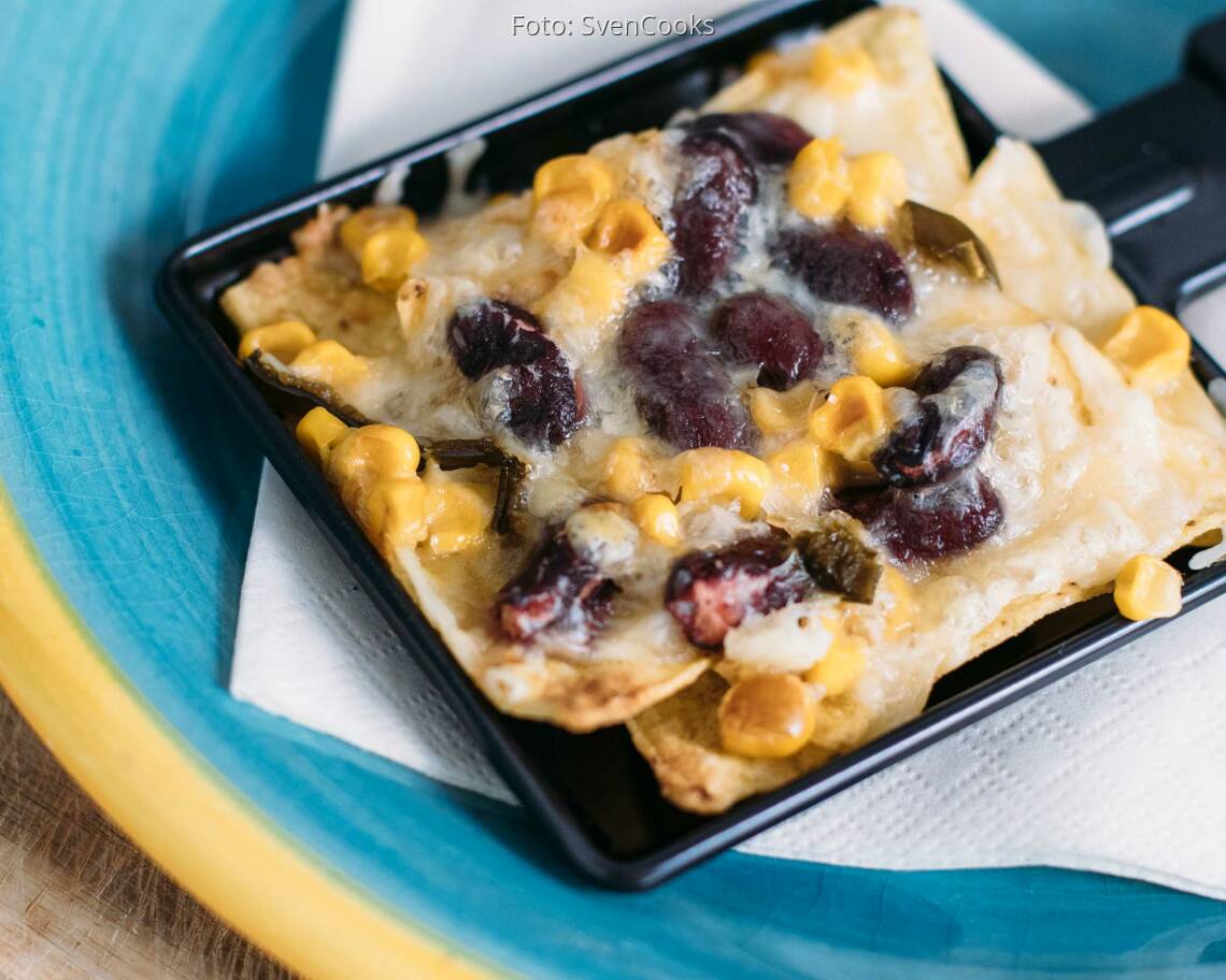 Vegetarisches Rezept: Mexikanisches-Raclette