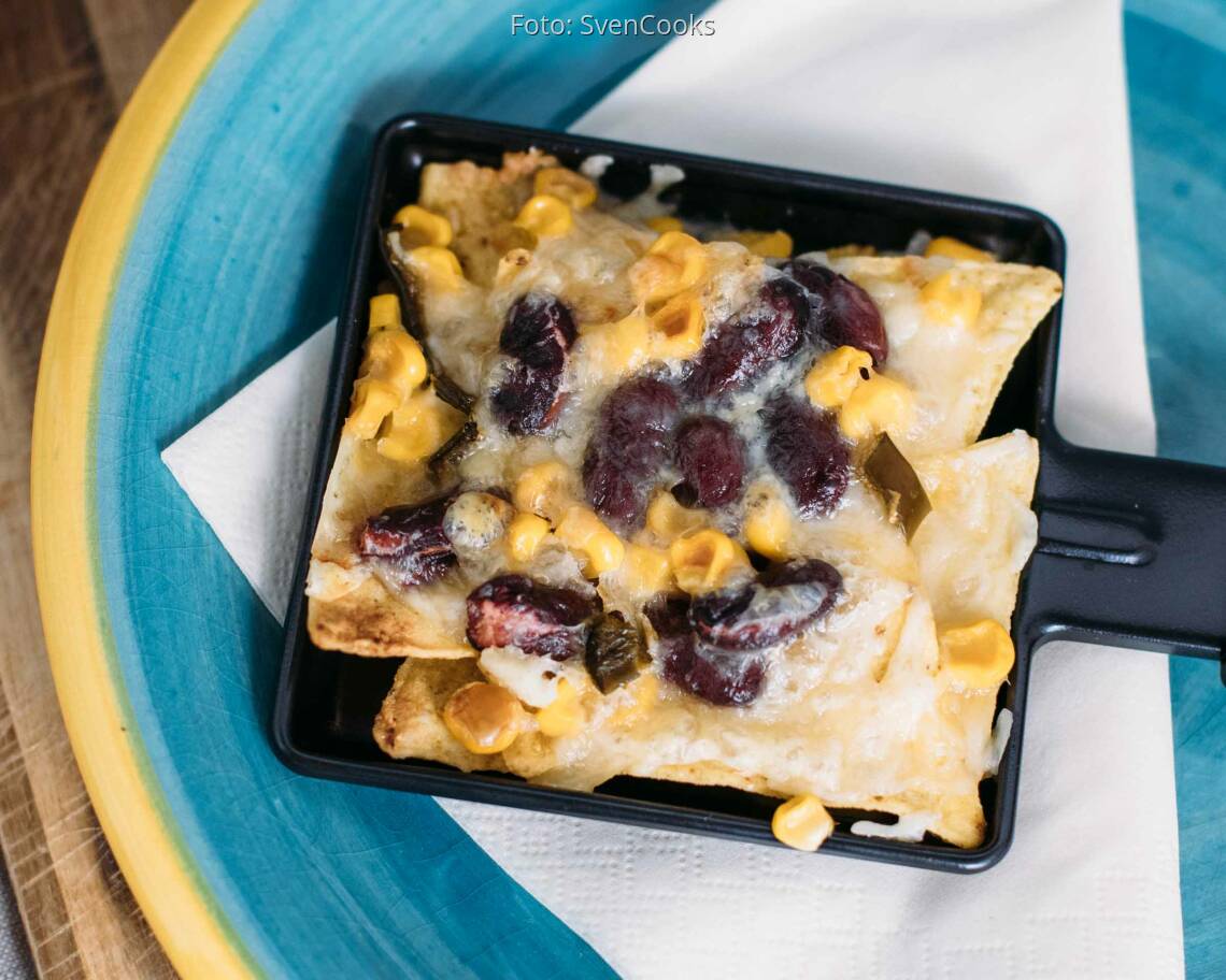 Vegetarisches Rezept: Mexikanisches-Raclette