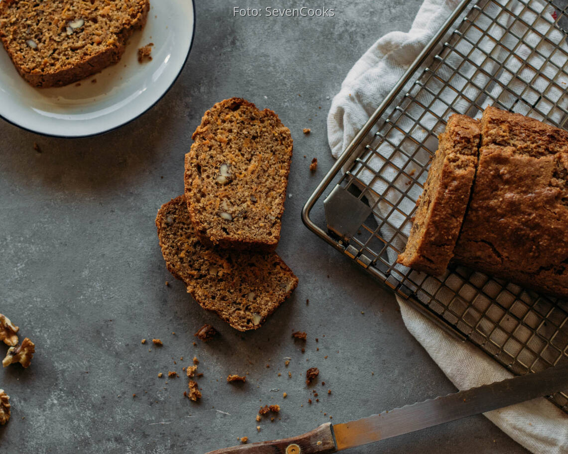 Vegetarisches Rezept: Möhrenkuchen 1