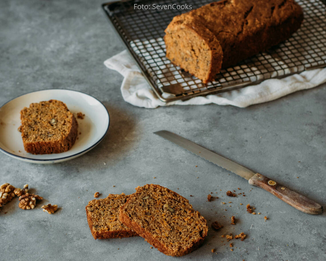 Vegetarisches Rezept: Möhrenkuchen 3