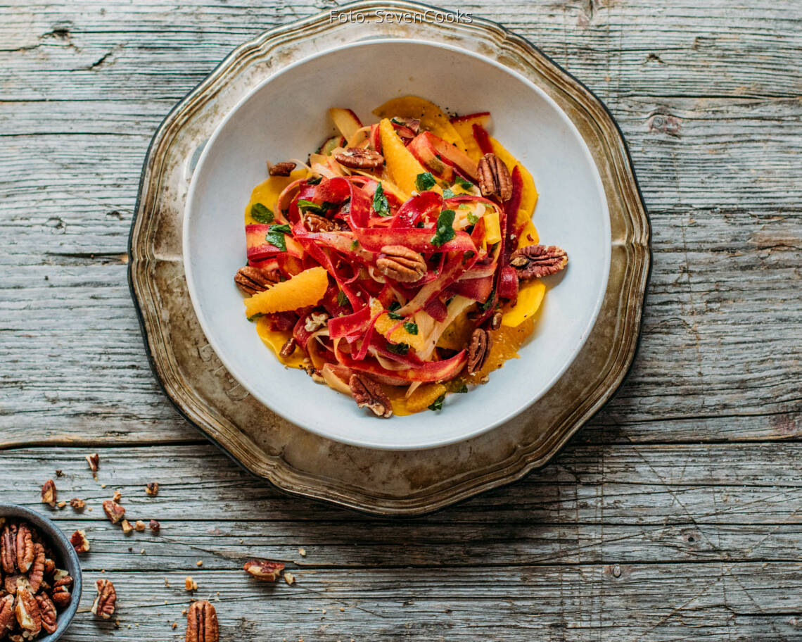 Vegetarisches Rezept: Möhrensalat 1