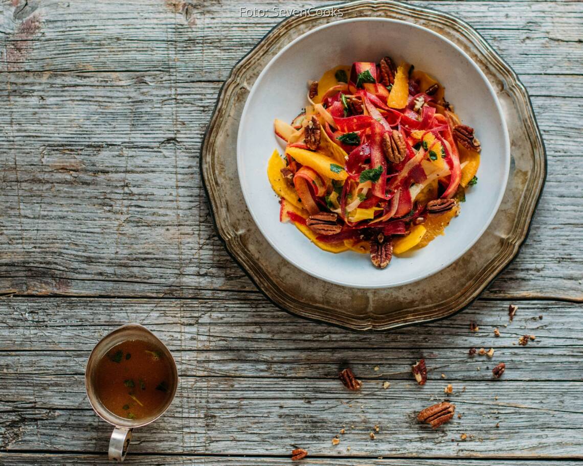 Vegetarisches Rezept: Möhrensalat 3