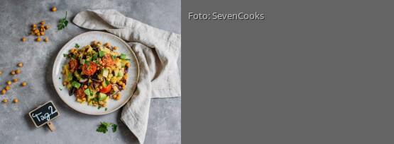 Rezeptbild für "Modern Meal-Prep 2: Knusprig bunter Kartoffelsalat"