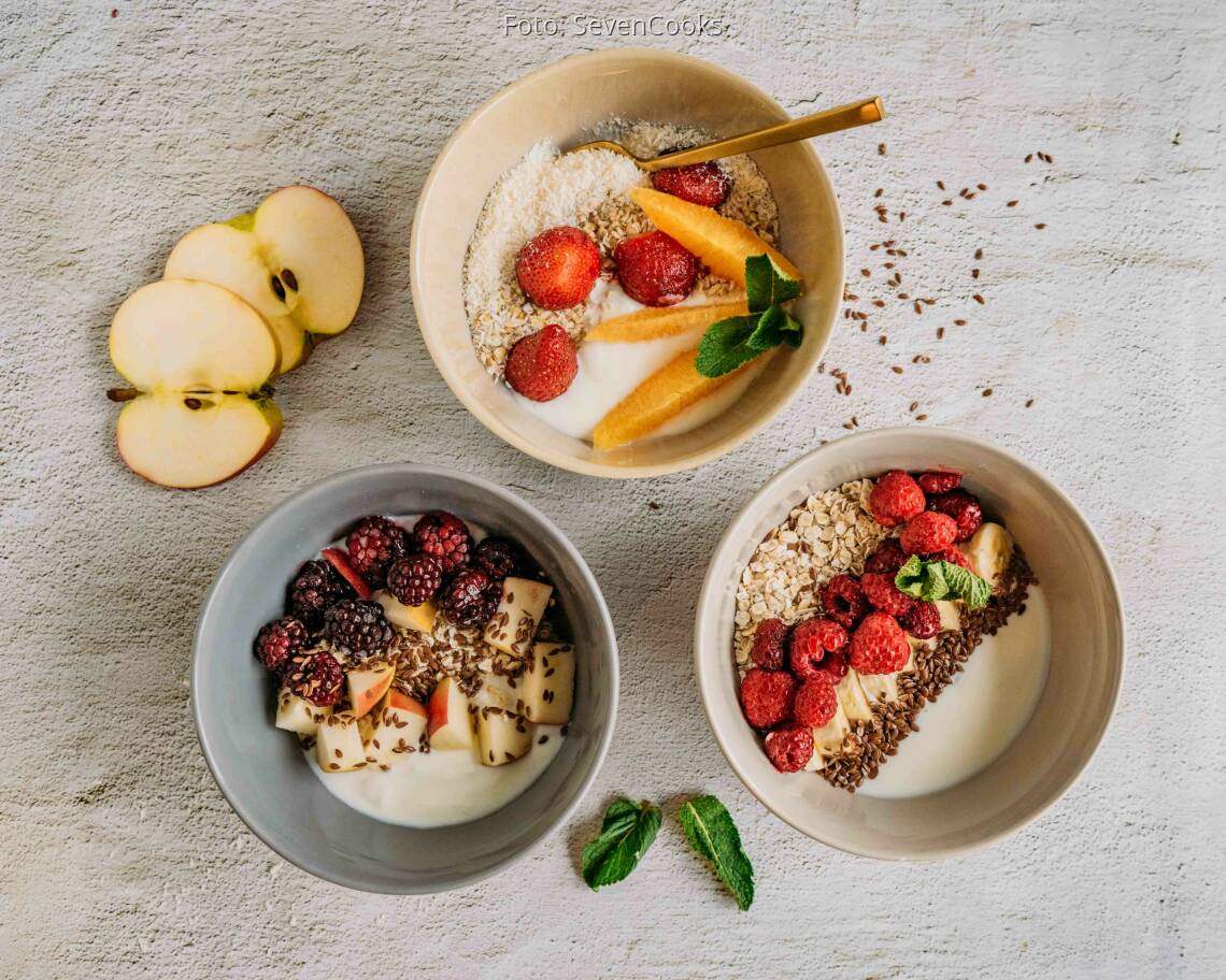 Vegetarisches Rezept: Müsli Bowl