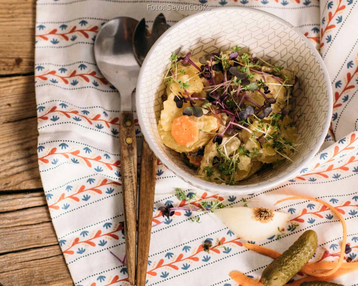 Vegetarisches Rezept: Norddeutscher Kartoffelsalat_2
