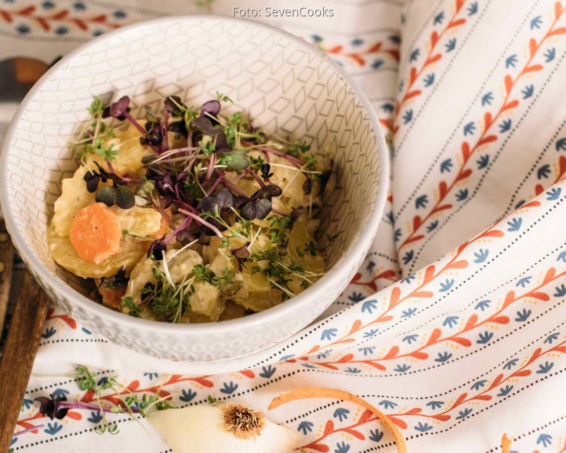 Vegetarisches Rezept: Norddeutscher Kartoffelsalat_3