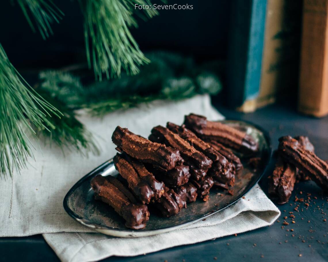 Vegetarisches Rezept: Nougatstangen