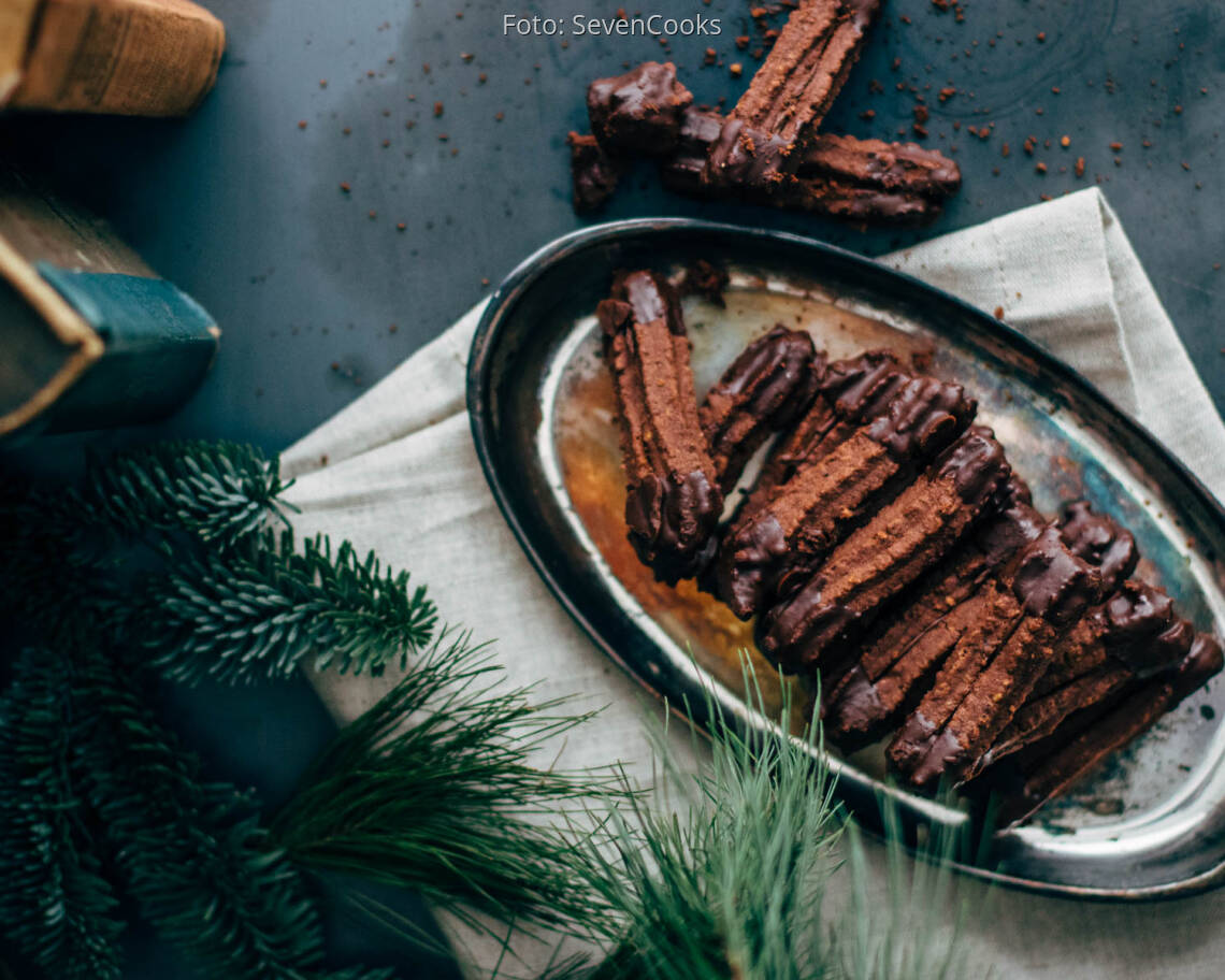 Vegetarisches Rezept: Nougatstangen