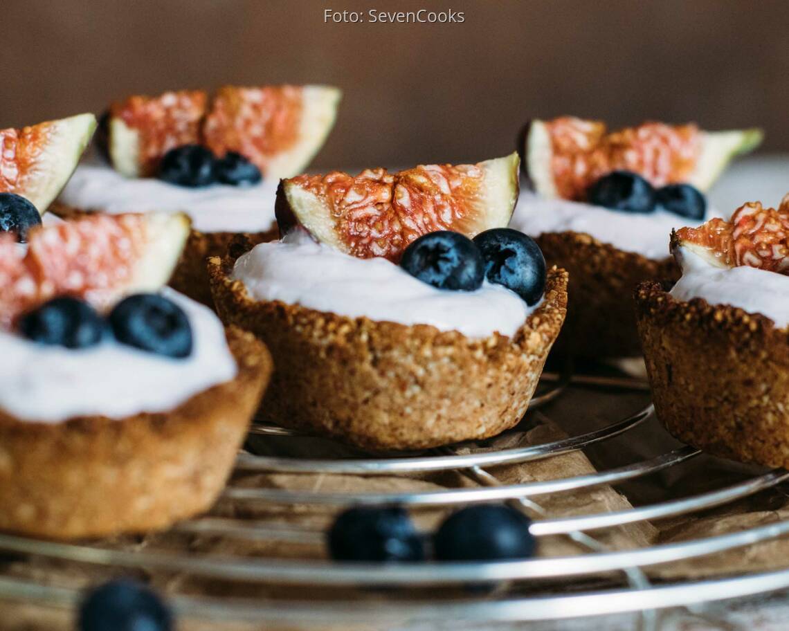 Vegetarisches Rezept: Nusstörtchen mit Skyr 3