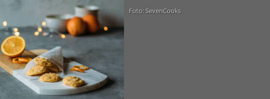 Rezeptbild für "Orangenkekse"