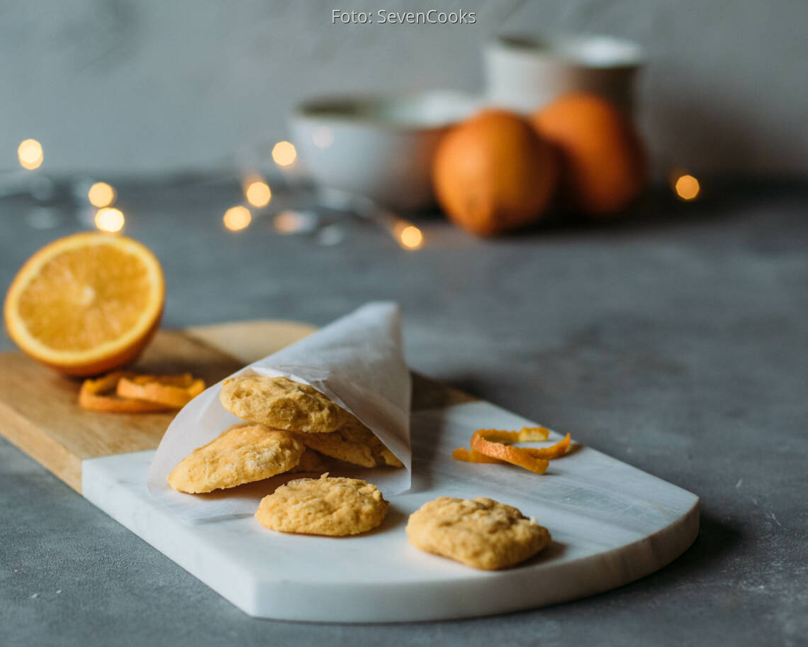 Vegetarisches Rezept: Orangenkekse 1