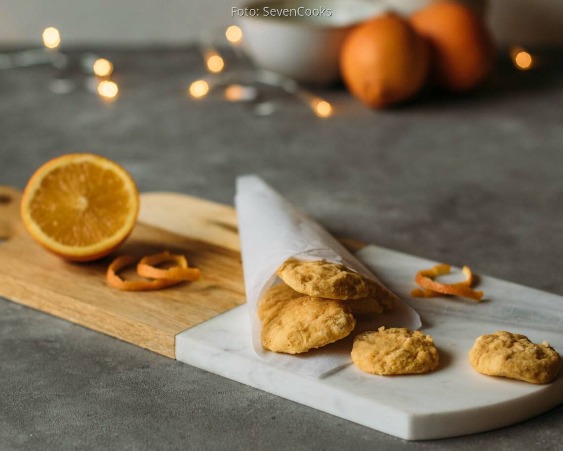 Vegetarisches Rezept: Orangenkekse 2