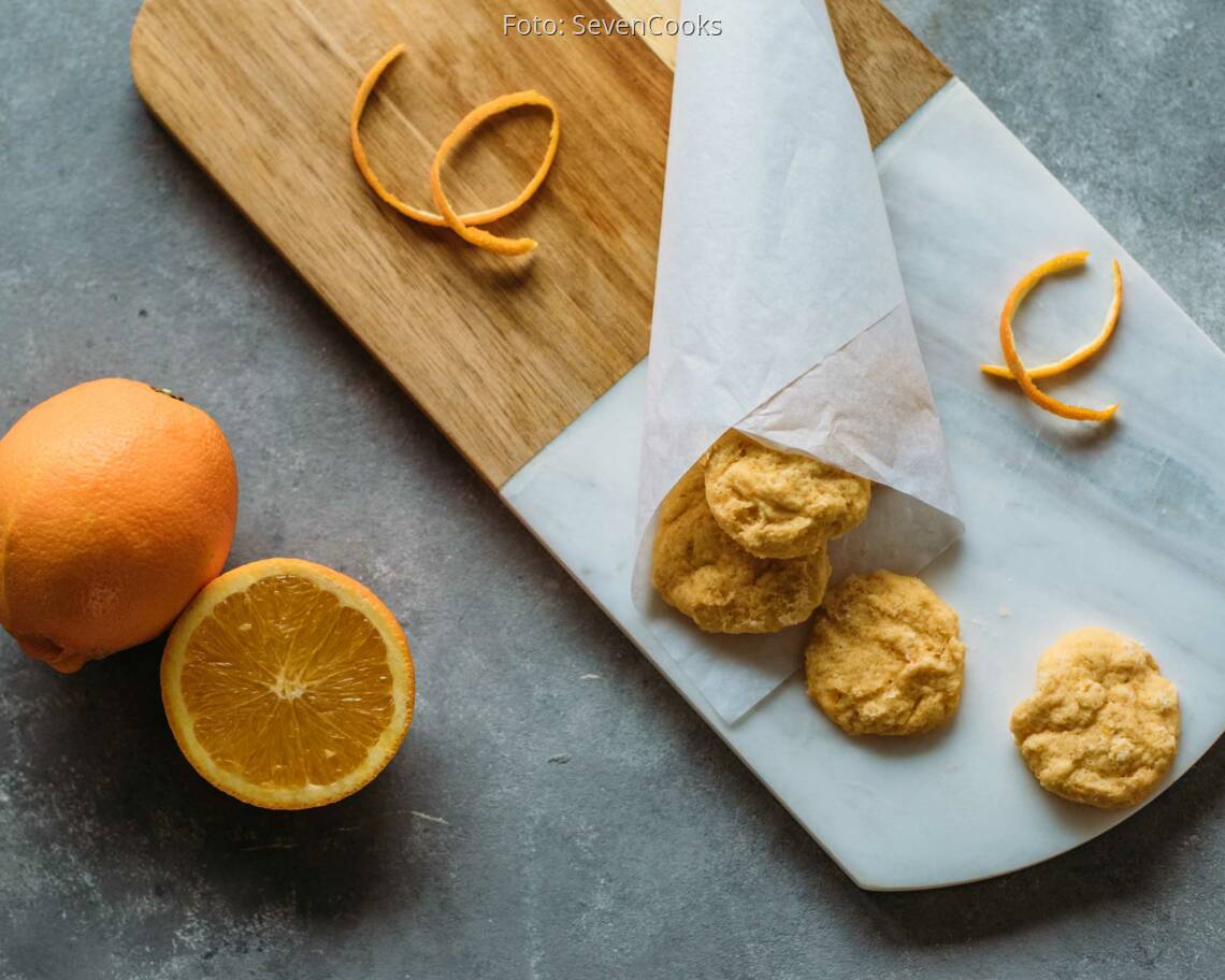 Vegetarisches Rezept: Orangenkekse 3