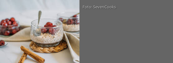 Rezeptbild für "Overnight Oats mit Sauerkirschen"