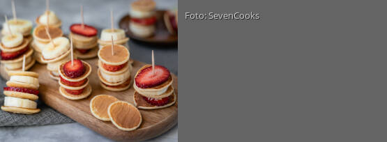 Rezeptbild für "Pancakes am Stiel"