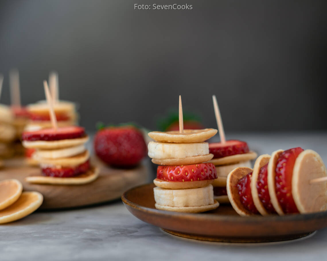 Vegetarisches Rezept: Pancakes am Stil 2