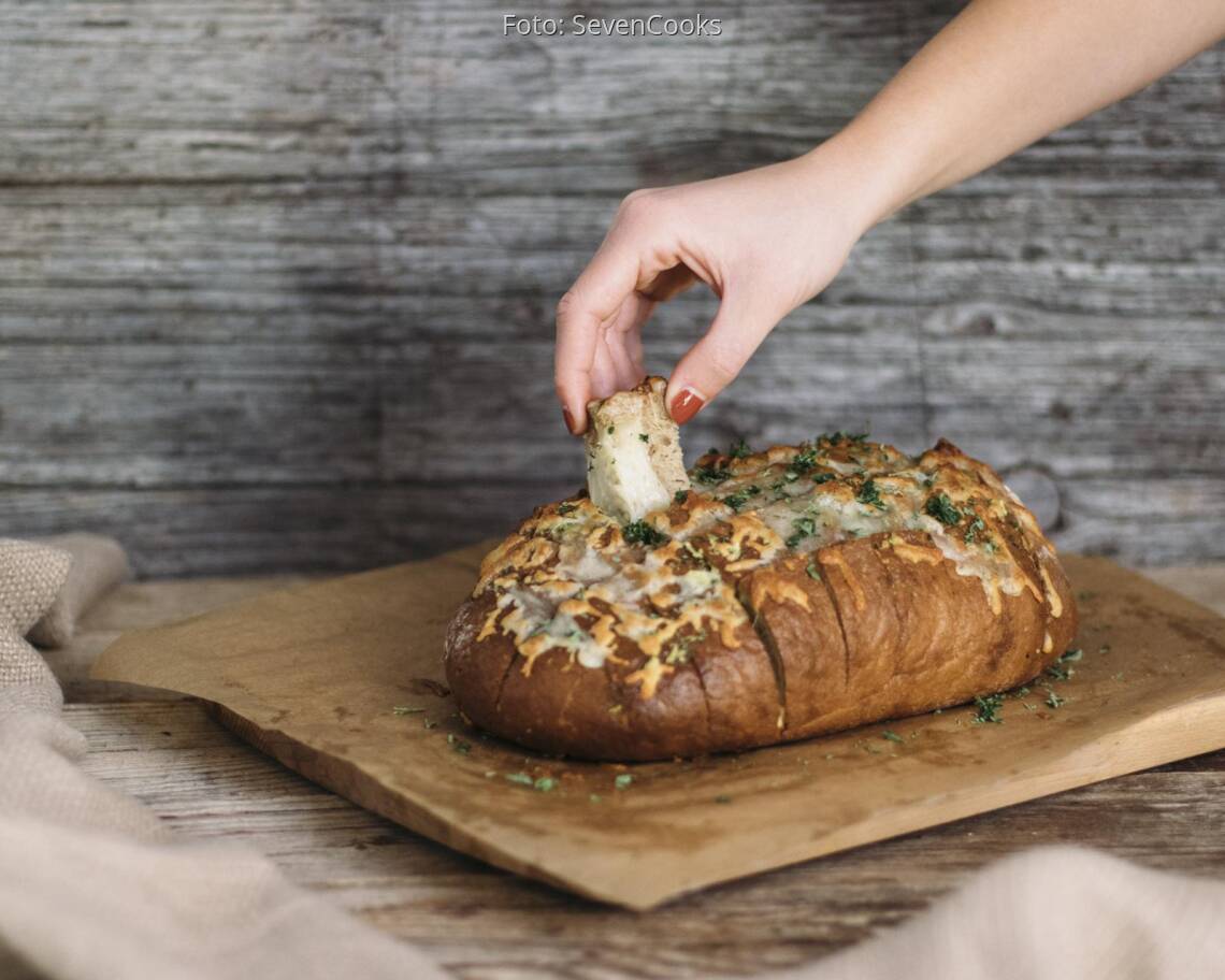 Vegetarisches Rezept: Partybrot 1