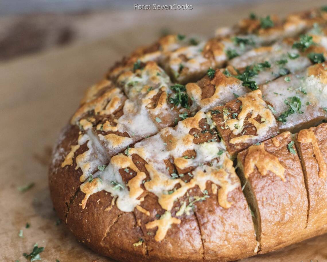 Vegetarisches Rezept: Partybrot 3