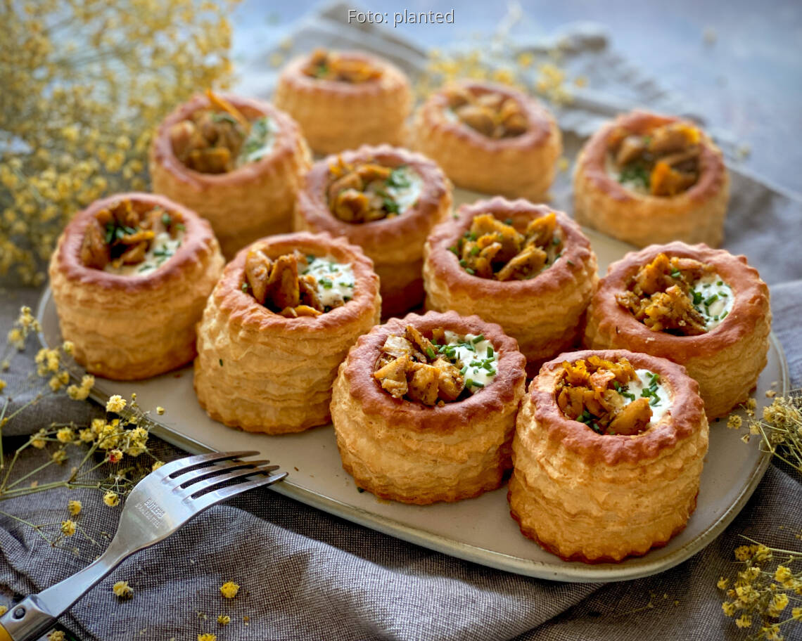 Vegetarisches Rezept: Pasteli Vol au Vents