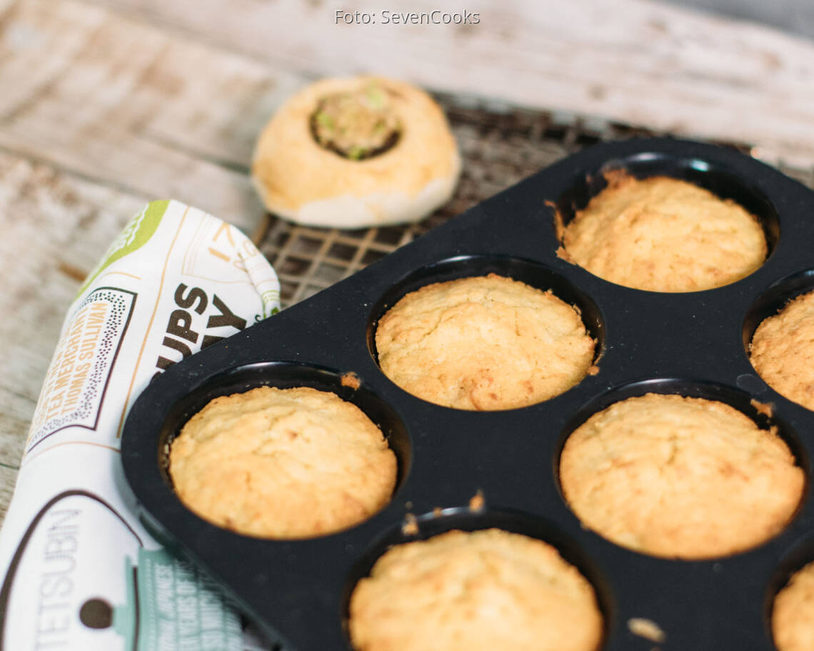Vegetarisches Rezept: Pastinaken Muffins_2