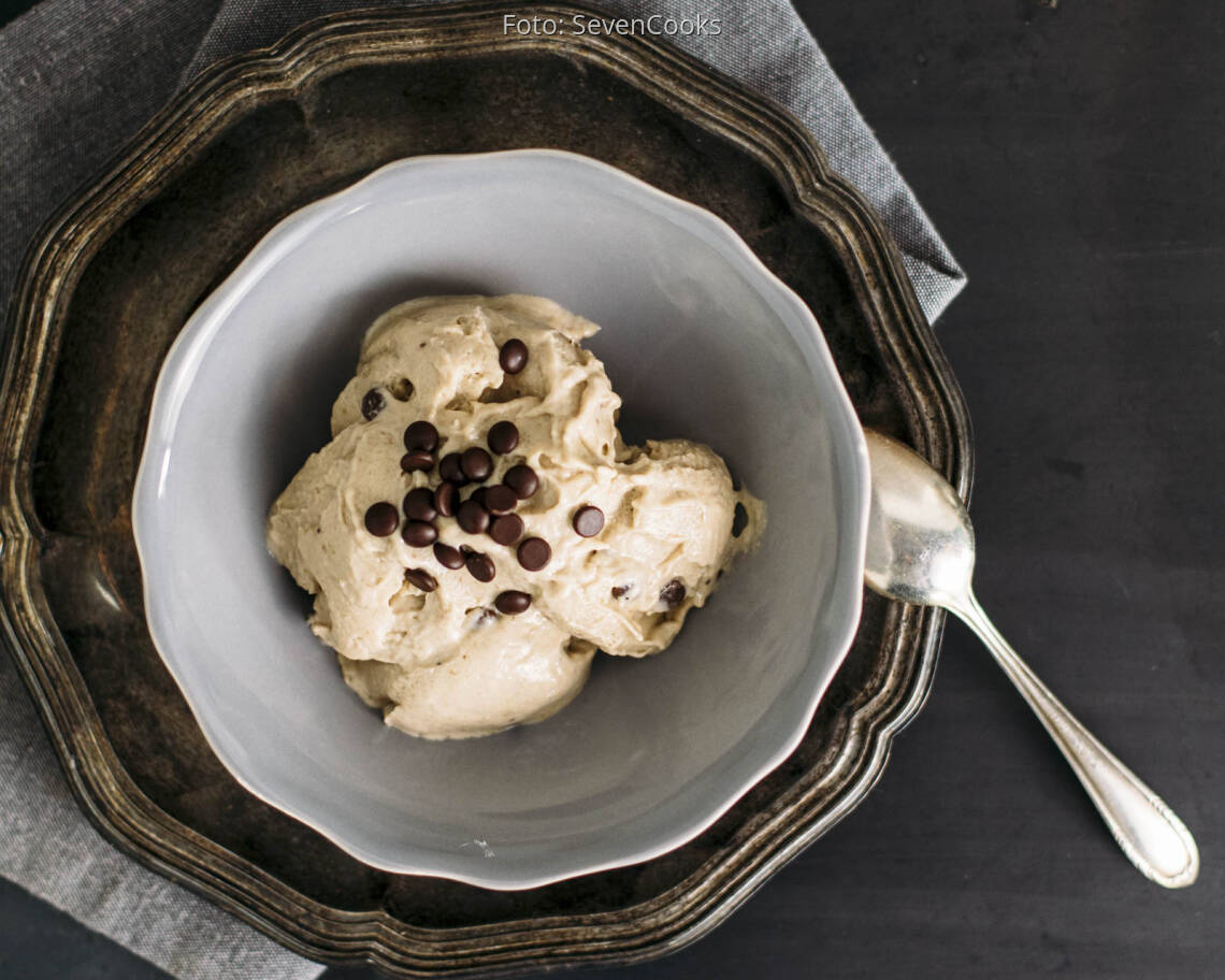 Vegetarisches Rezept: Peanutbutter Nicecream 1