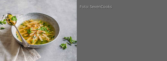 Rezeptbild für "Pfannkuchen Suppe"
