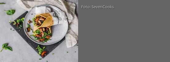 Rezeptbild für "Pfannkuchen Wraps"