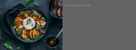 Rezeptbild für "Pfirsich-Caprese"