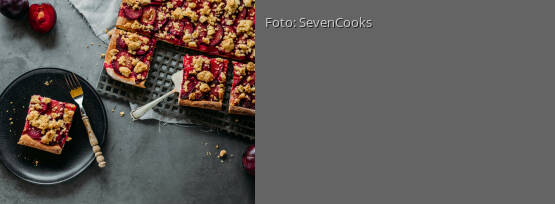 Rezeptbild für "Pflaumenkuchen vom Blech"