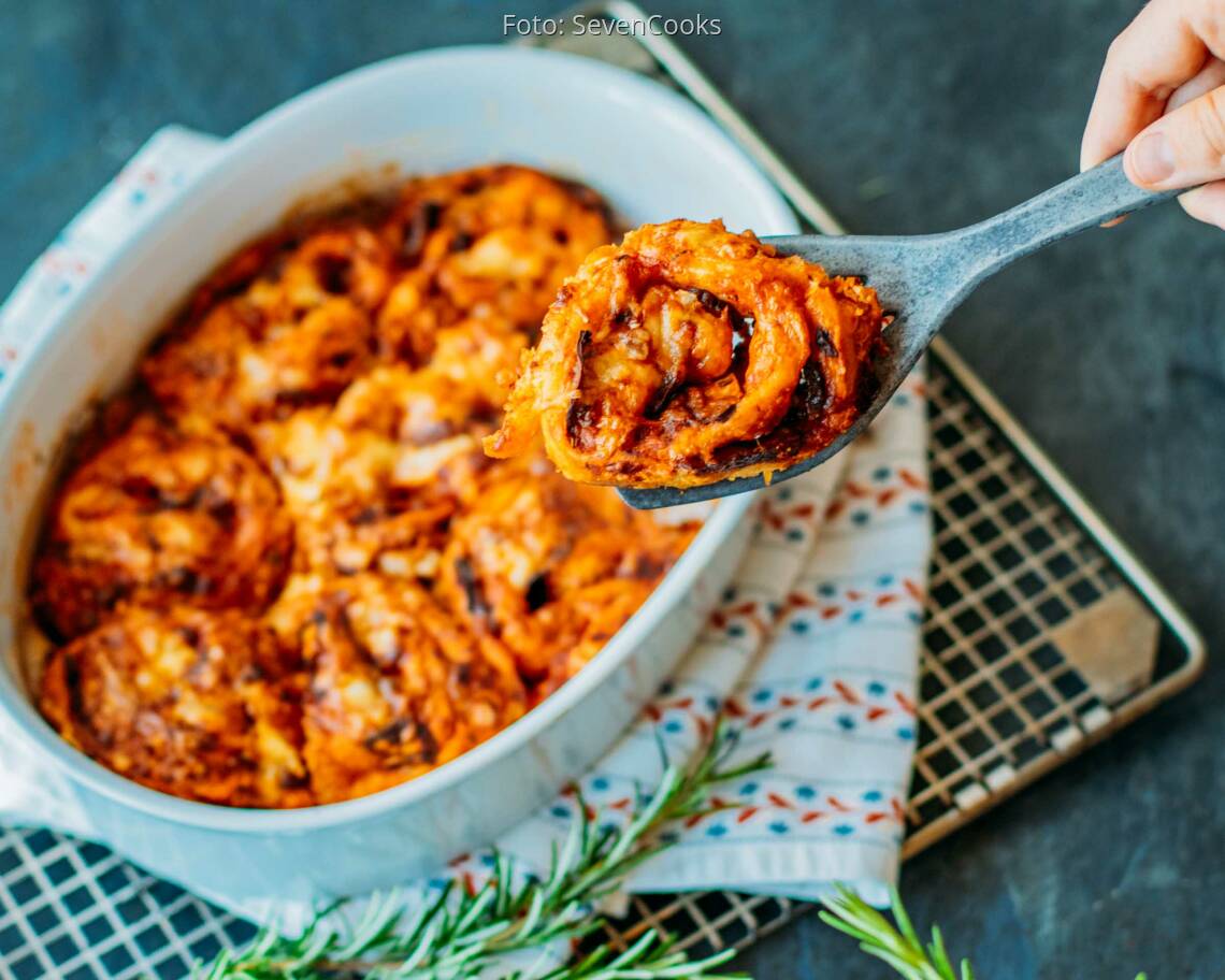 Vegetarisches Rezept: Pizza Rolls_2