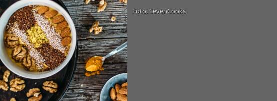 Rezeptbild für "Power-Topfen mit Nüssen"