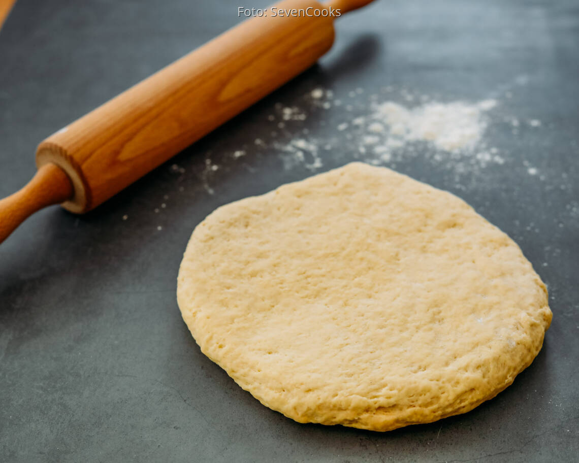 Vegetarisches Rezept: Quark-Öl-Teig 2