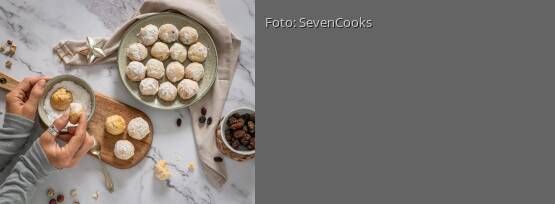 Rezeptbild für "Quarkstollen Bites"