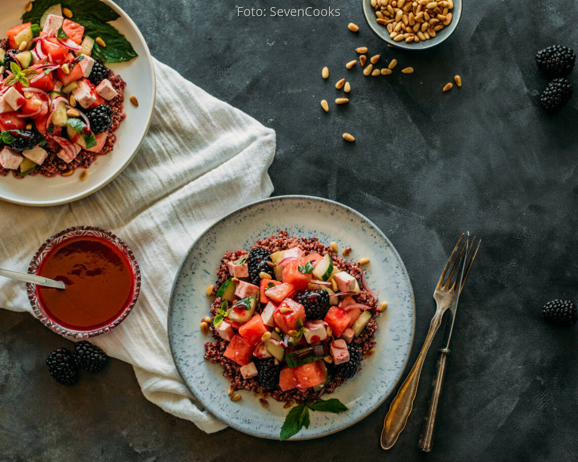 Vegetarisches Rezept: Quinoasalat 1