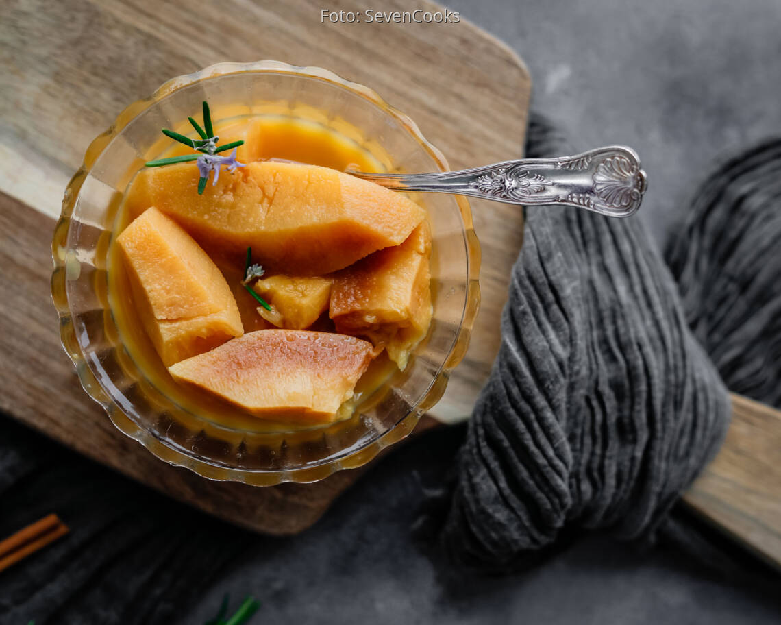 Vegetarisches Rezept: Quittenkompott