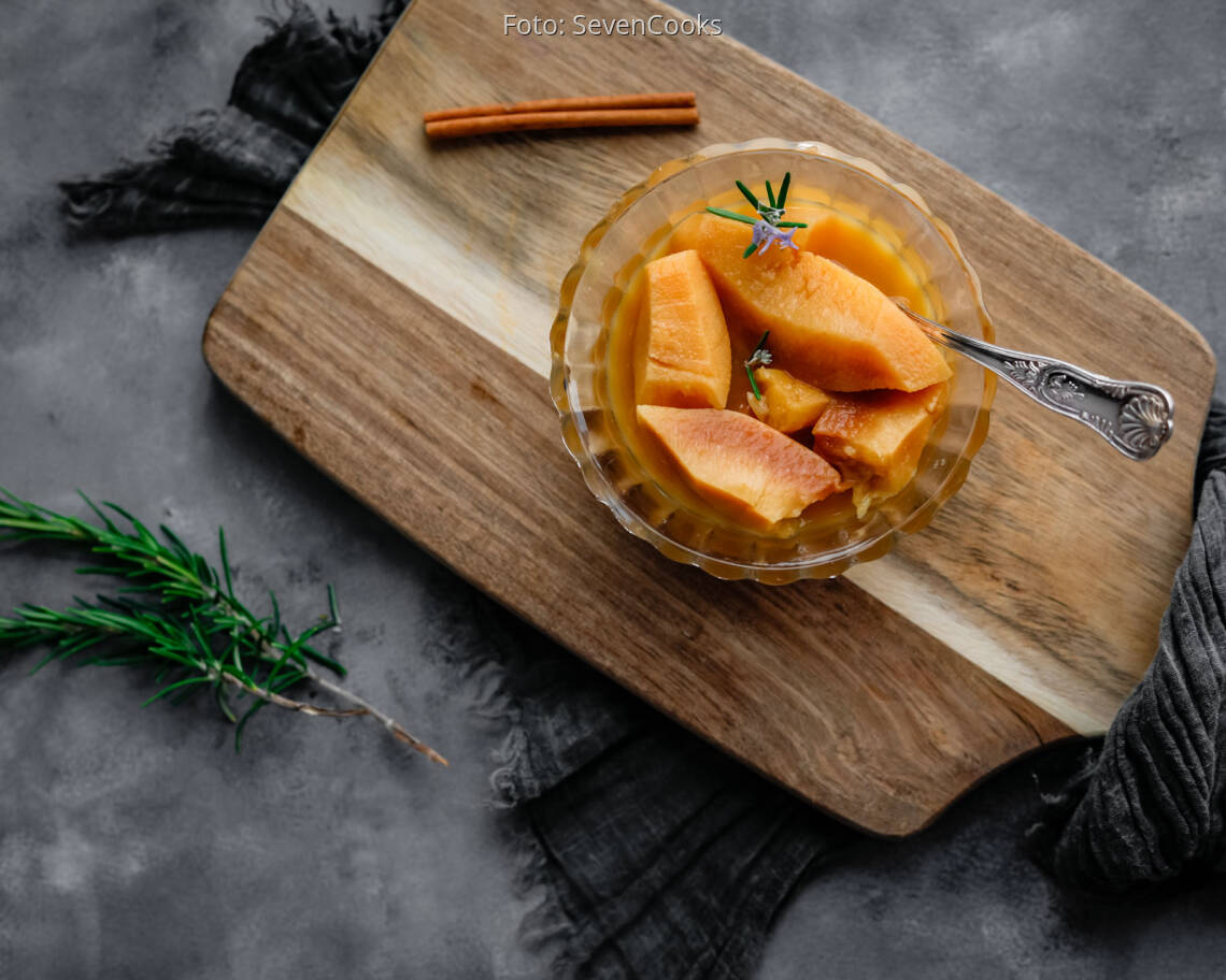 Vegetarisches Rezept: Quittenkompott