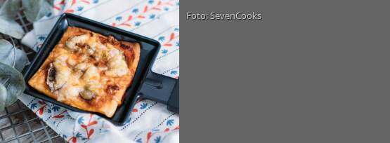 Rezeptbild für "Raclette Pizza"