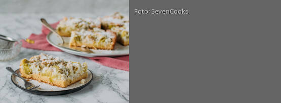 Rezeptbild für "Rhabarber-Kokos-Kuchen"