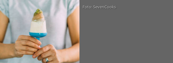 Rezeptbild für "Rhabarber-Kiwi-Eis"