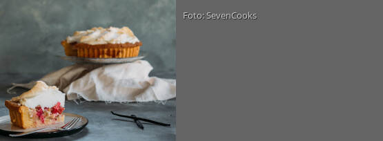 Rezeptbild für "Rhabarberkuchen mit Baiser"