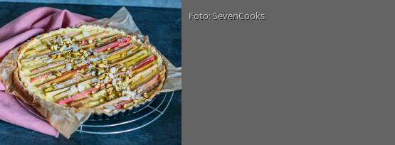 Rezeptbild für "Rhabarbertarte"
