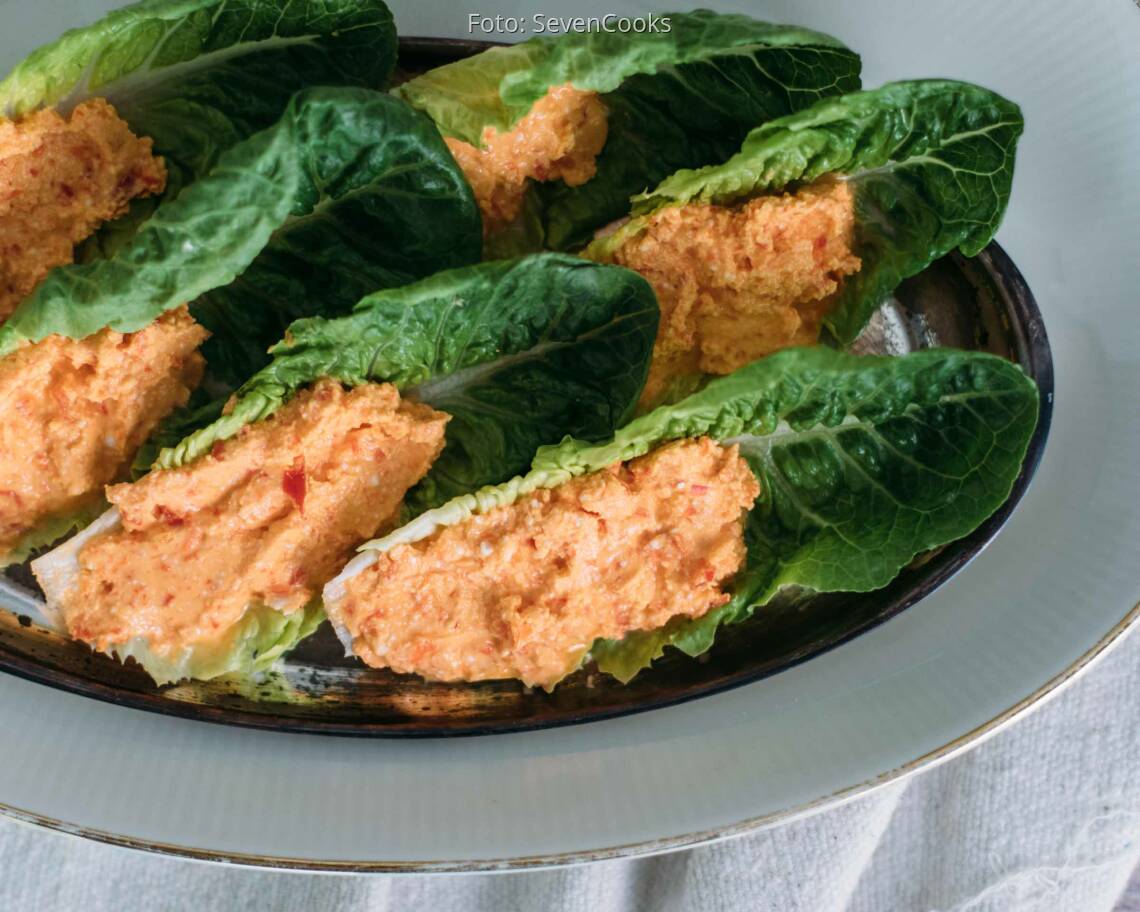 Vegetarisches Rezept: Romanasalat-Sticks_1