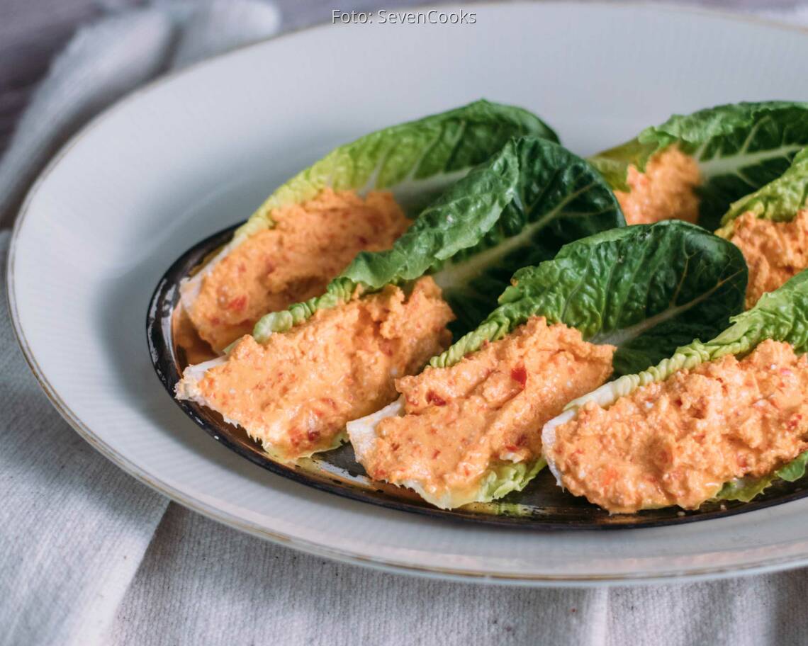 Vegetarisches Rezept: Romanasalat-Sticks_2