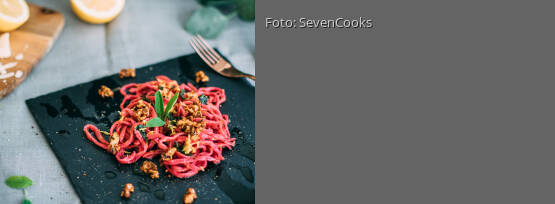 Rezeptbild für "Rote Bete Pasta"